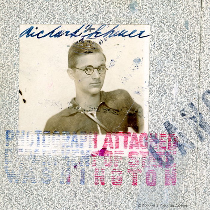 Richard J. Scheuer’s 1934 passport photo