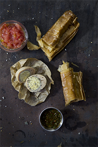 Malawach is a crispy, flaky Yemenite pastry and cousin to jachnun – which is essentially a rolled-up malawach