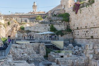 The kotel or western wall in Jerusalem, Israel