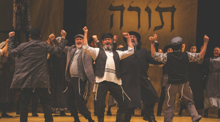 Dancing scene from Fiddler on the Roof