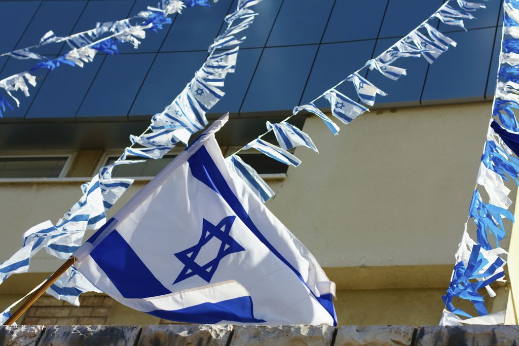 An Israeli Flag for Yom HaAtzmaut 