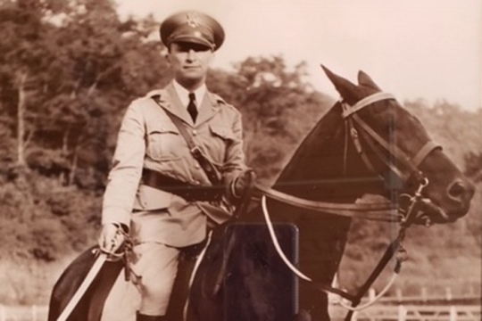 Major Philip Rudin shortly before the United States entered WWII