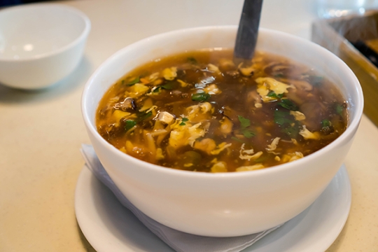 Chinese hot and sour soup