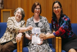 Female rabbis pose together with the new Sacred Calling book