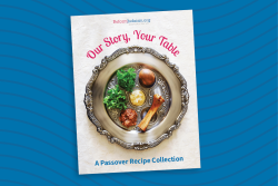cookbook cover for Our Story Your Table