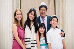 Dr. Donald Liu and his family