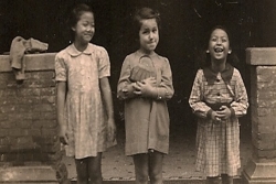 Young girls in the Shanghai Ghetto
