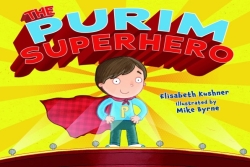 Book Cover of Purim Superhero for the Jewish Holiday of Purim
