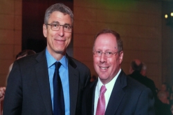 Rabbi Rick Jacobs and Rabbi Aaron Panken, z"l
