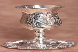 silver kiddush cup