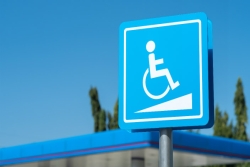 Person with disabilities sign