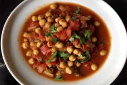 Indian chickpea stew